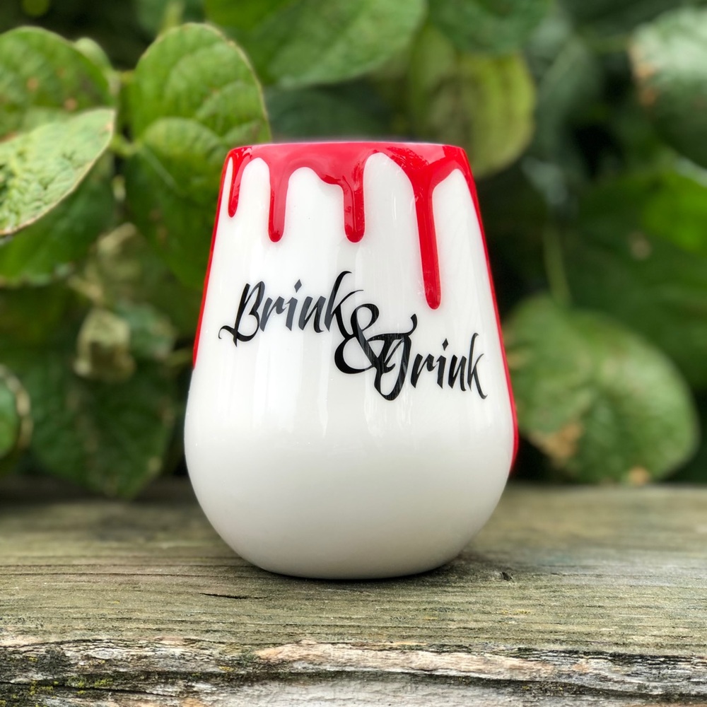 Handmade stainless wine tumbler